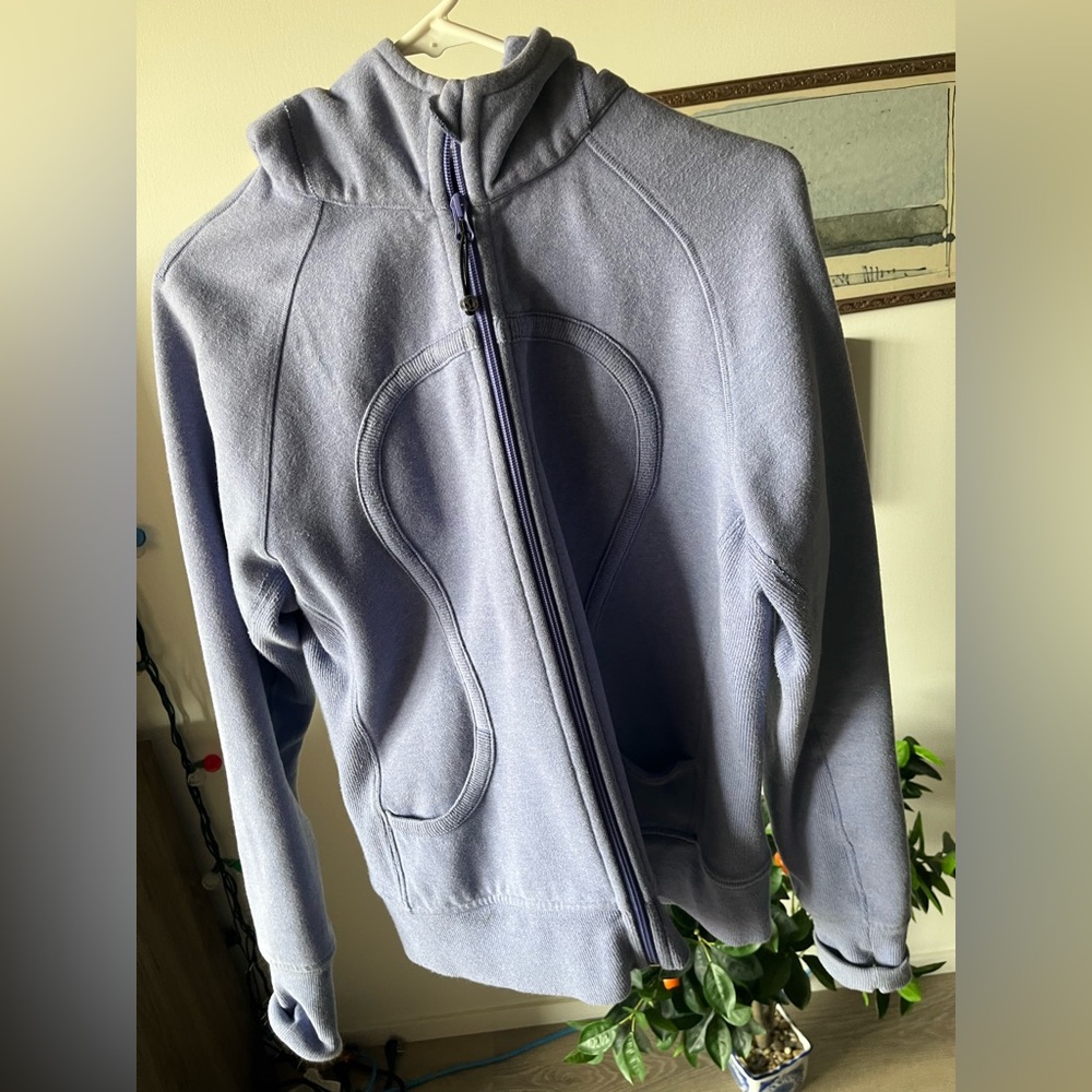Lululemon Lavender Zip-Up Hoodie